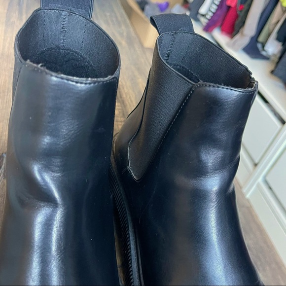 Zara low heel lug sole ankle boot - Picture 13 of 14